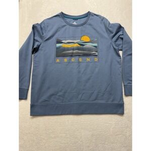 Woman's XL Ascend Outdoor Sweater Mountain Sun Hoodie Top Outdoor Girl's Top